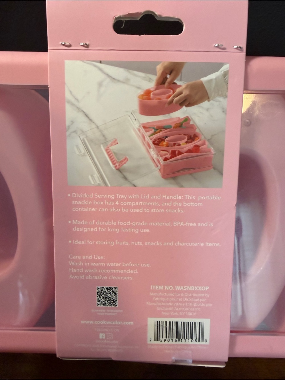 CWC Pink 'XOXO' Snack Box or Craft Set. NEW - Picture 4 of 6